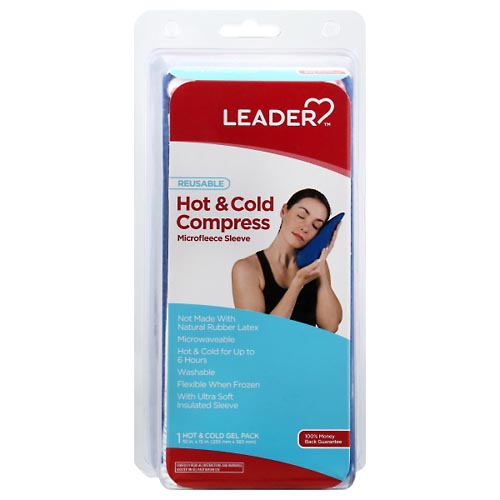 Image for Leader Hot & Cold Compress, Reusable,1ea from COOPERS PHARMACY